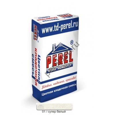 Цветная кладочная смесь Perel SL 0001 супер-белая 50 кг - perelspb