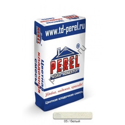 Цветная кладочная смесь Perel SL 0005 белая 50 кг - perelspb