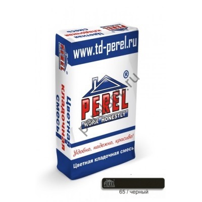 Цветная кладочная смесь Perel SL 0065 черная 50 кг - perelspb