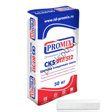 Цветная кладочная смесь Promix: цвет Белый, 50 кг - perelspb